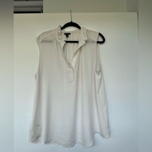 Ann Taylor blouse. XL. White